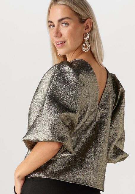 BY-BAR ZITA GOLD BLOUSE Blouses en or - large