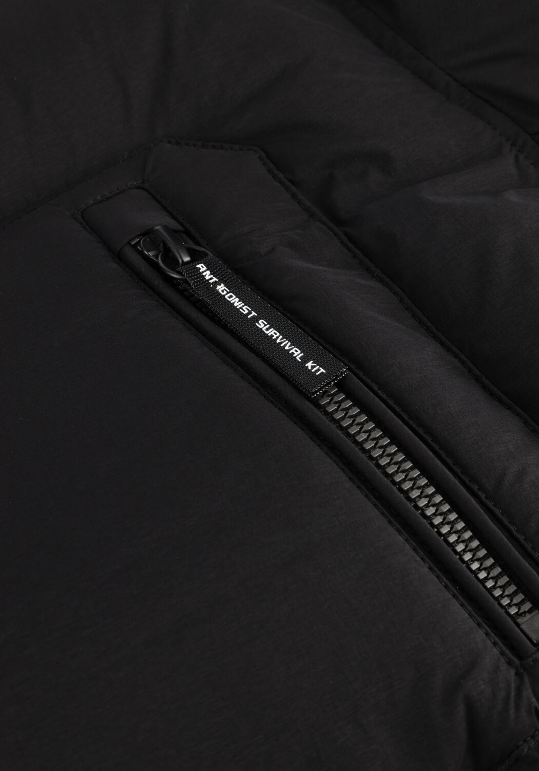 Zwarte KRAKATAU Gewatteerde jas 125200013 - large