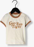 Beige RYLEE + CRU T-shirt RINGER TEE - medium
