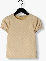 Gele MOODSTREET T-shirt GIRLS T-SHIRT FLOWER JACQUARD - medium