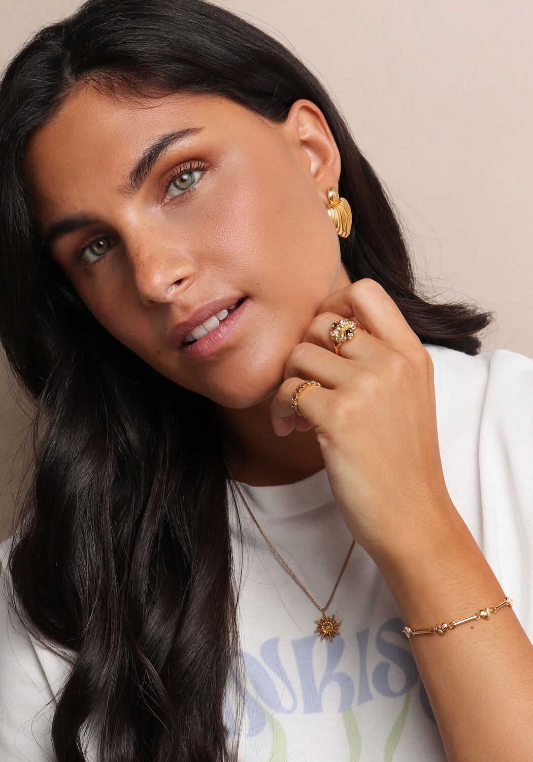 24Kae Boucles d'oreilles 42494Y Dor&eacute;