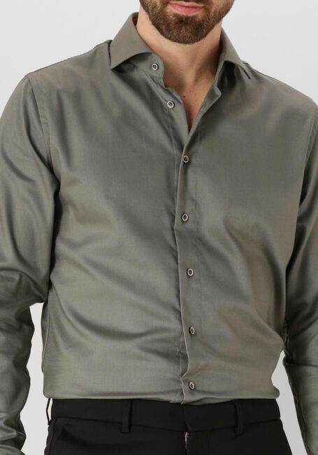 Groene PROFUOMO Klassiek overhemd SHIRT CUTAWAY SC SF NON IRON - large