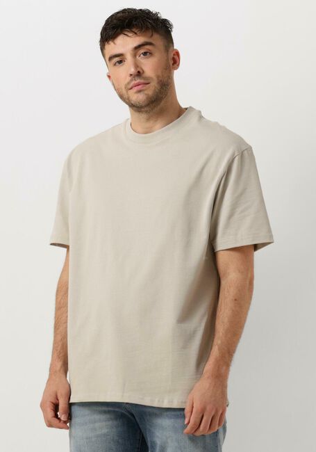 PURE PATH T-shirt TSHIRT WITH BACK PRINT AND SMALL FRONTPRINT Sable - large