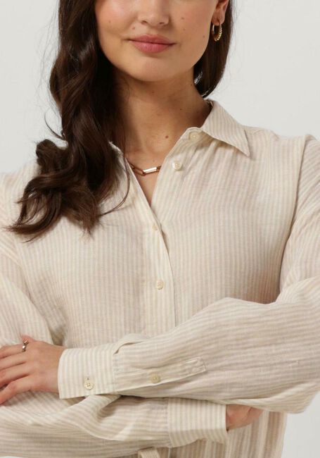MOSCOW 115–05-BUTTONS Blouses en beige - large