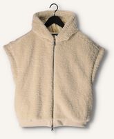 Beige 10DAYS Bodywarmer OVERSIZED BODYWARMER TEDDY Beige 10DAYS Bodywarmer OVERSIZED BODYWARMER TEDDY - medium