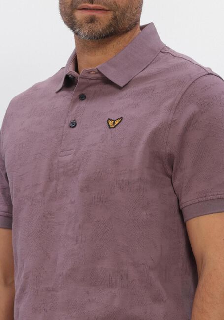 PME LEGEND Polo JACQUARD JERSEY en bleu - large