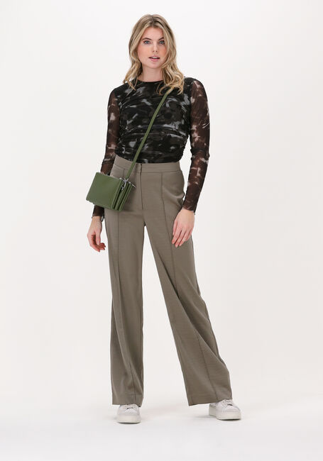 Groene CATWALK JUNKIE Top LS SHADOW LEAVES - large