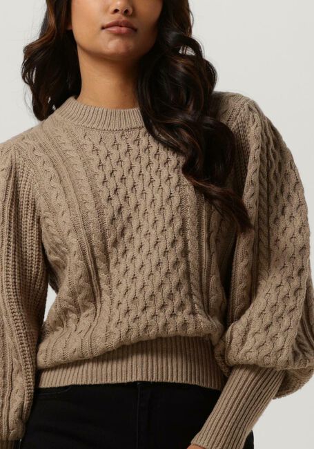 MSCH COPENHAGEN Pull IVETA PEONY PULLOVER en marron - large