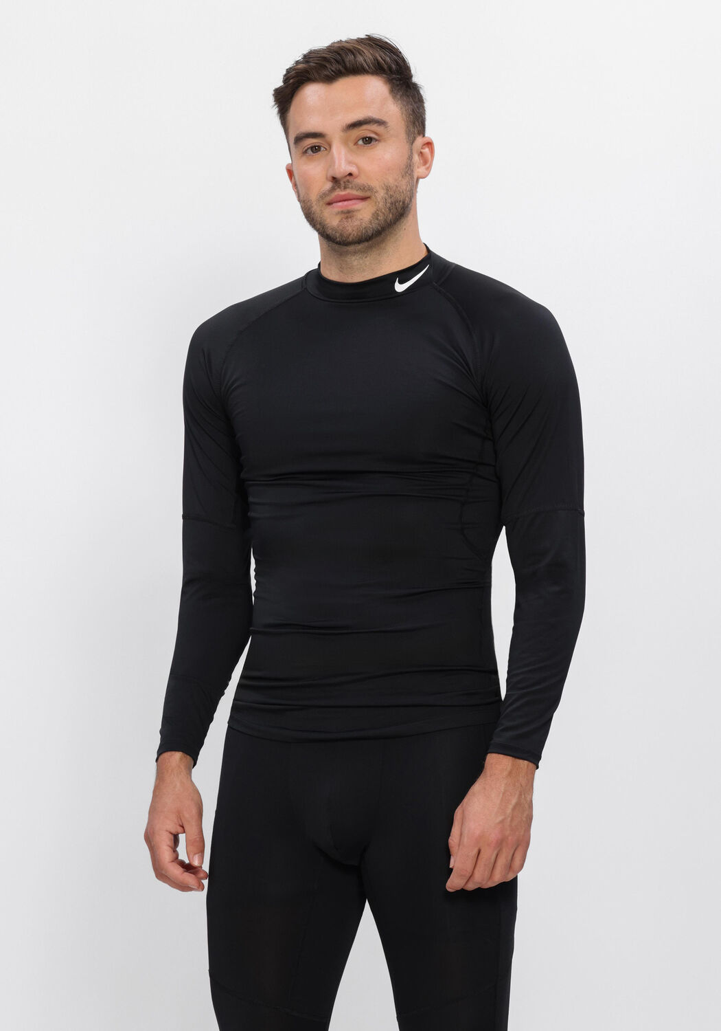 NIKE Polo NIKE PRO en noir - large