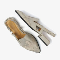 VIA VAI JAZZ VAIENNA Slingbacks en gris - medium