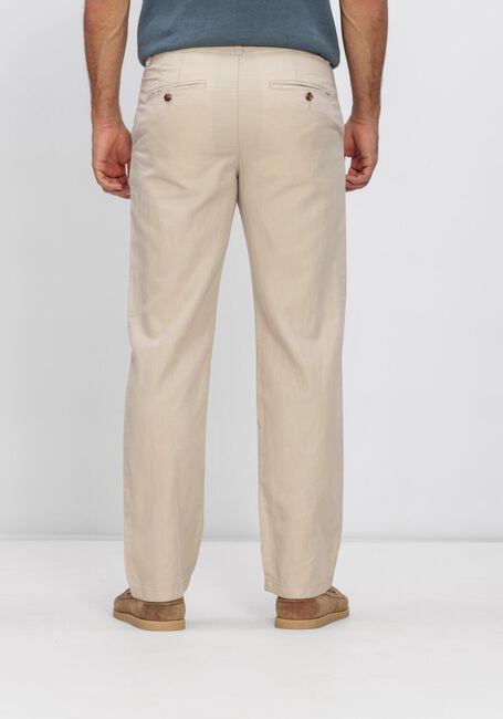 SELECTED MEN SLH196-STRAIGHT MILES LINEN  BLEND PANT Pantalons en beige - large