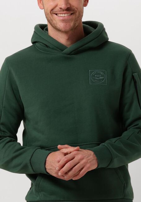 PME LEGEND HOODED 3T CROSS FLEECE Pulls & Gilets en vert - large