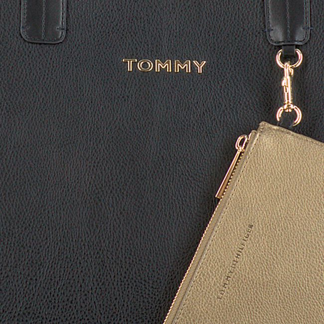 TOMMY HILFIGER Shopper ICONIC TOMMY TOTE en noir  - large