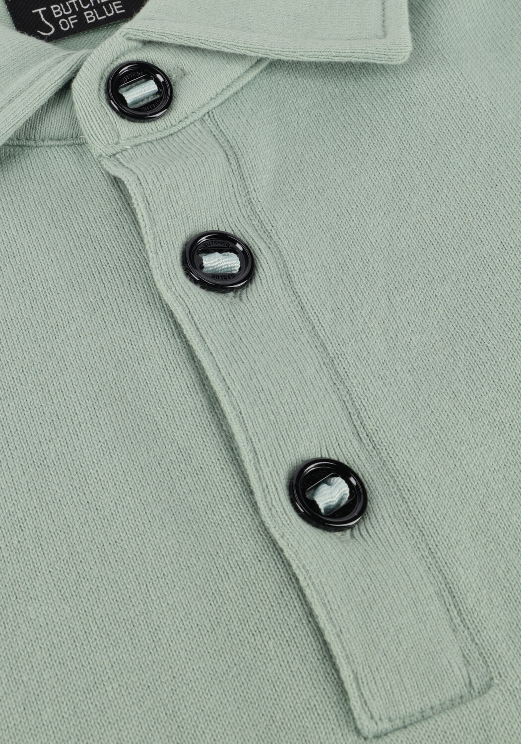 Groene BUTCHER OF BLUE Polo CLIFDEN CO POLO SS - large