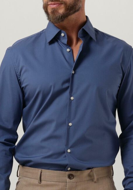BOSS Chemise classique H-HANK-KENT-C1-214 en bleu - large
