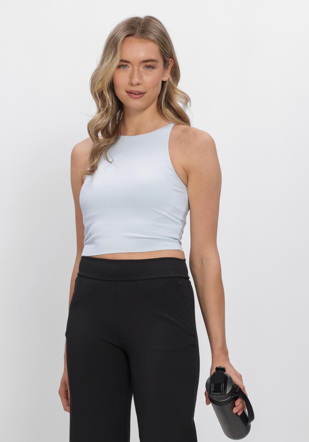 AIM'N Haut SENSE HALTER BRALETTE Bleu clair - large