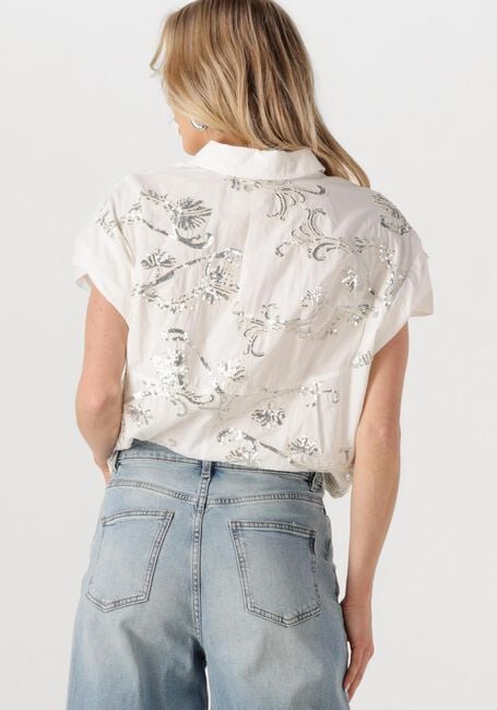 NUKUS CATALINA BLOUSE PAILLET Blouses en blanc - large