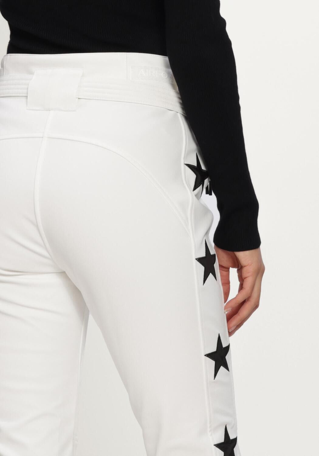 Witte AIRFORCE Broeken/jumpsuits ASPEN SKI PANTS STAR - large