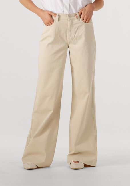 Beige 7 FOR ALL MANKIND Straight leg jeans LOTTA TWILL CREME - large
