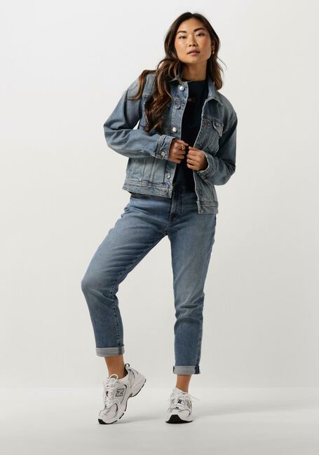 TOMMY JEANS T-shirt TJW BXY BADGE TEE Bleu foncé - large