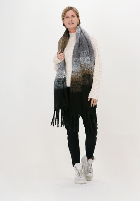 YEHWANG KEEP ME WARM Foulard en gris - large