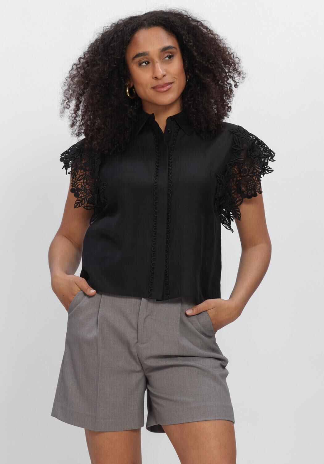 COPENHAGEN MUSE CMMOLLY-SHIRT Hauts & T-shirts en noir - large