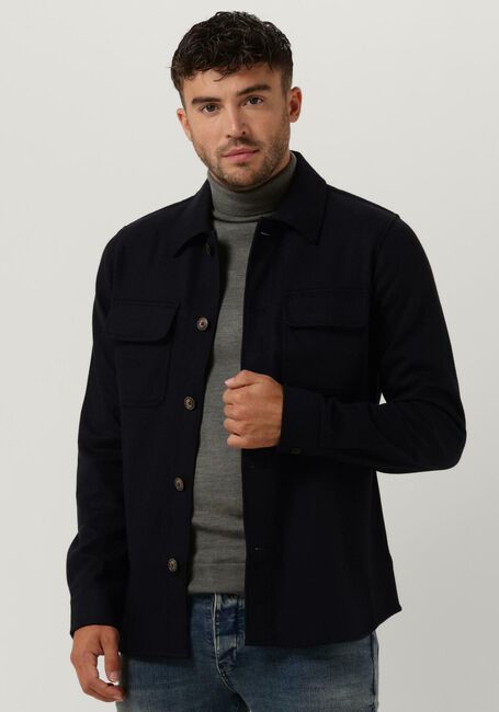 Donkerblauwe PROFUOMO Overshirt OVERSHIRT - large
