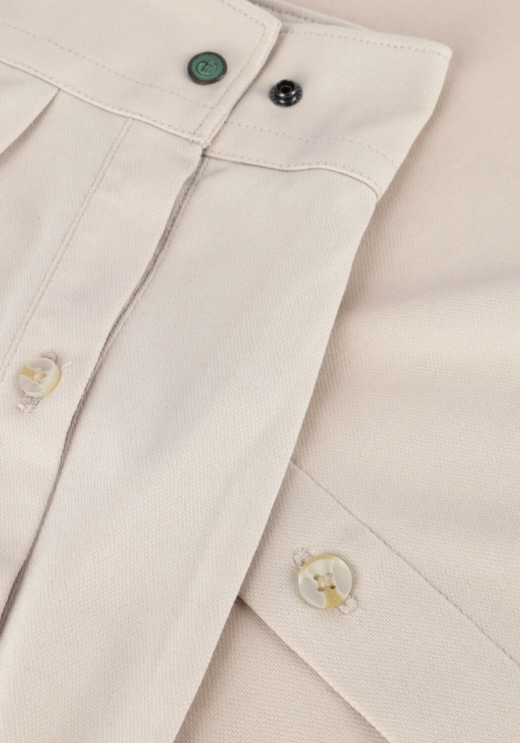 Beige CAST IRON Casual overhemd LONG SLEEVE SHIRT CF TEC TONE INTERLOCK JERSEY - large