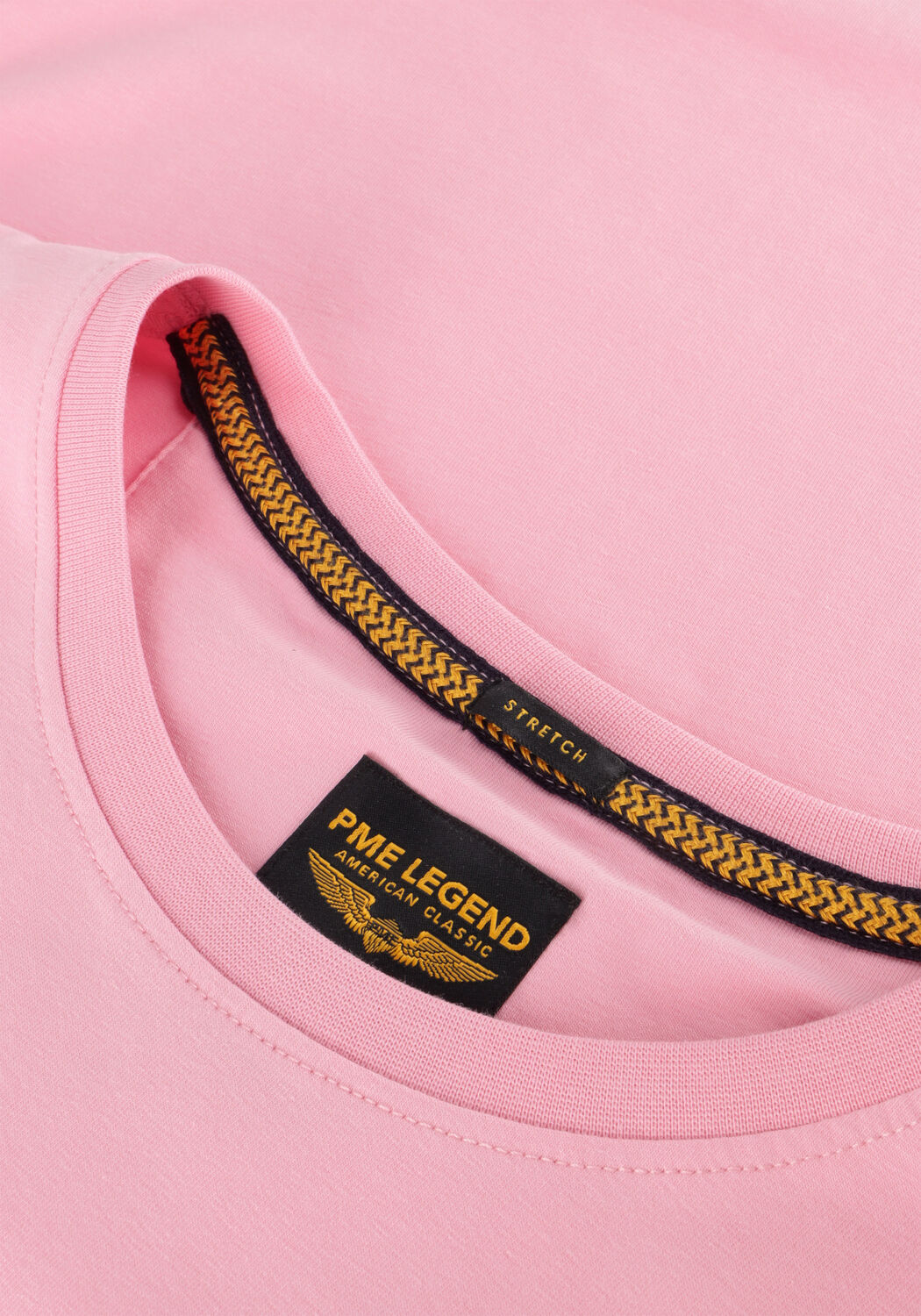 PME LEGEND T-shirt SHORT SLEEVE R-NECK GUYVER TEE en rose - large