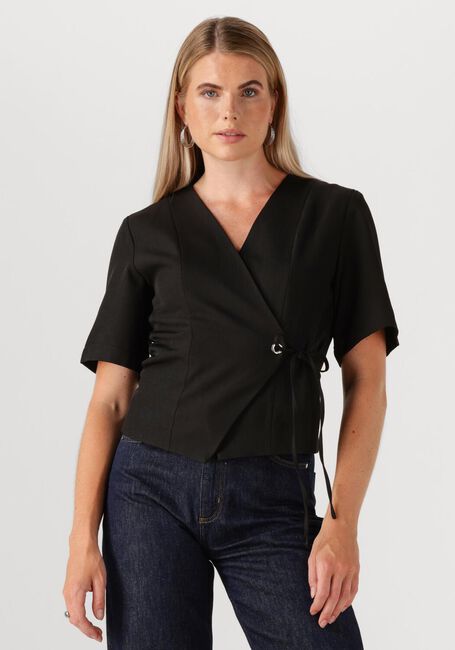 NEO NOIR Blazer SIMMO EYELET BLOUSE en noir - large