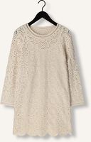 Gebroken wit OBJECT Mini jurk OBJRAY L/S KNIT DRESS Gebroken wit OBJECT Mini jurk OBJRAY L/S KNIT DRESS - medium