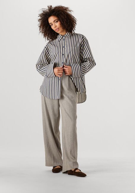 Blauwe SECOND FEMALE  AILA SHIRT - large
