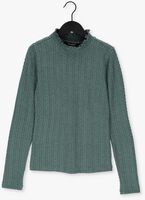 NOBELL Pull KOBA CABLE KNIT TURTLE NECK Turquoise