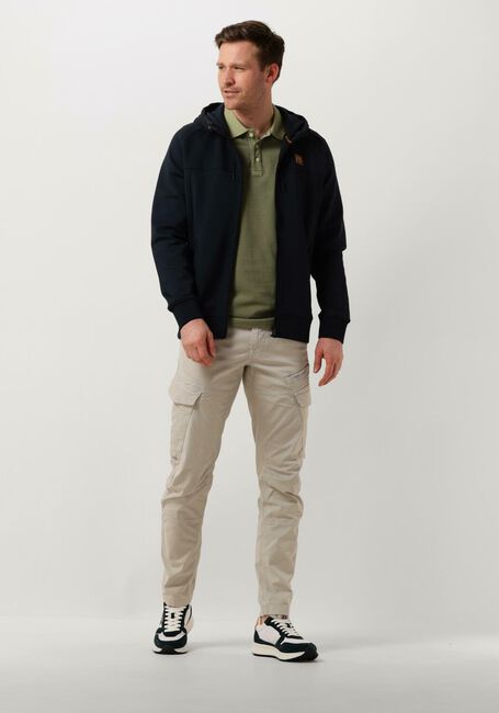 Blauwe PME LEGEND Jack ZIP JACKET INTERLOCK SWEAT - large