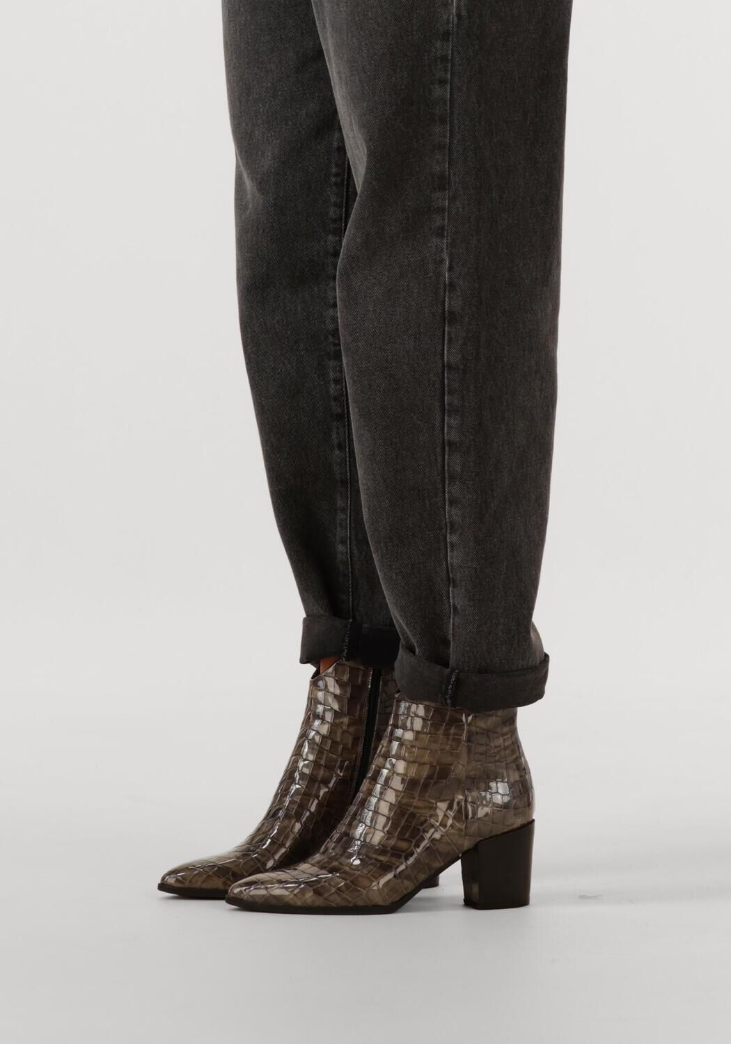 Taupe LINA LOCCHI Enkellaarsjes AT 152 - large