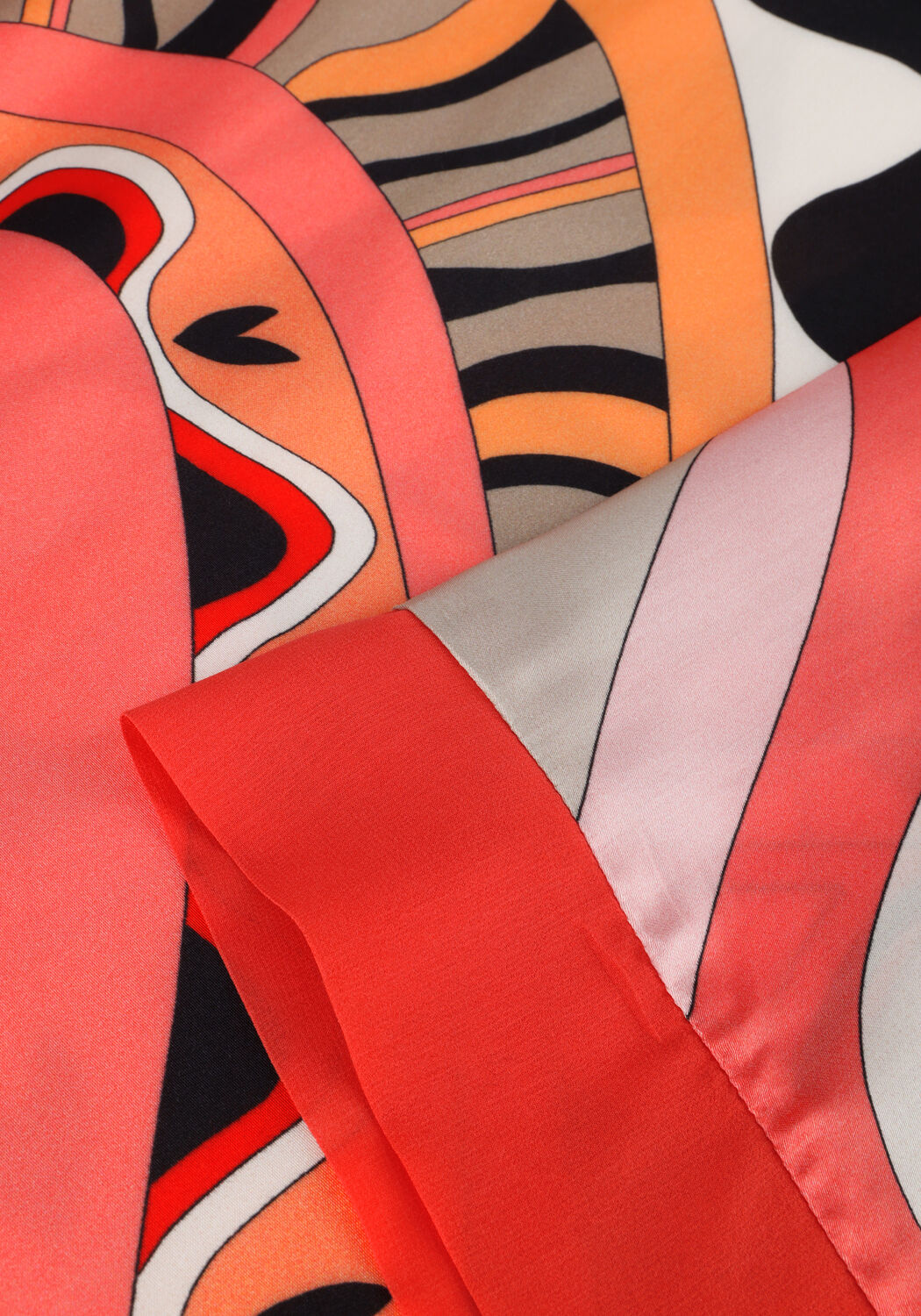 ANA ALCAZAR Mini robe TUNIC DRESS en orange - large