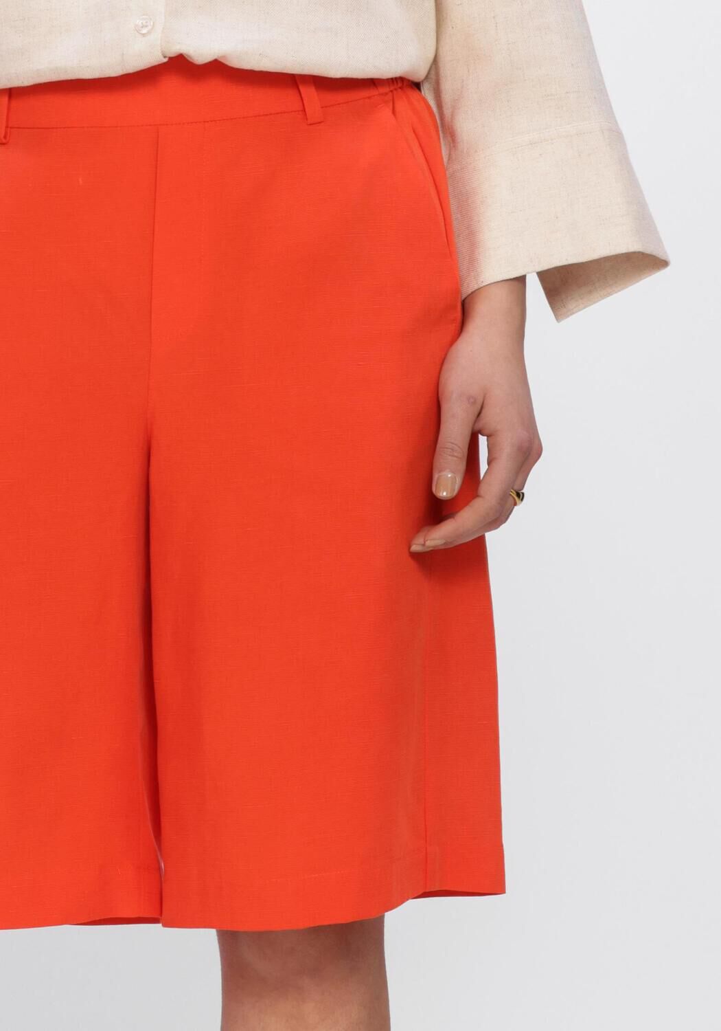 Oranje MOS MOSH Broeken/jumpsuits MMBAI ALEXIS SHORTS - large