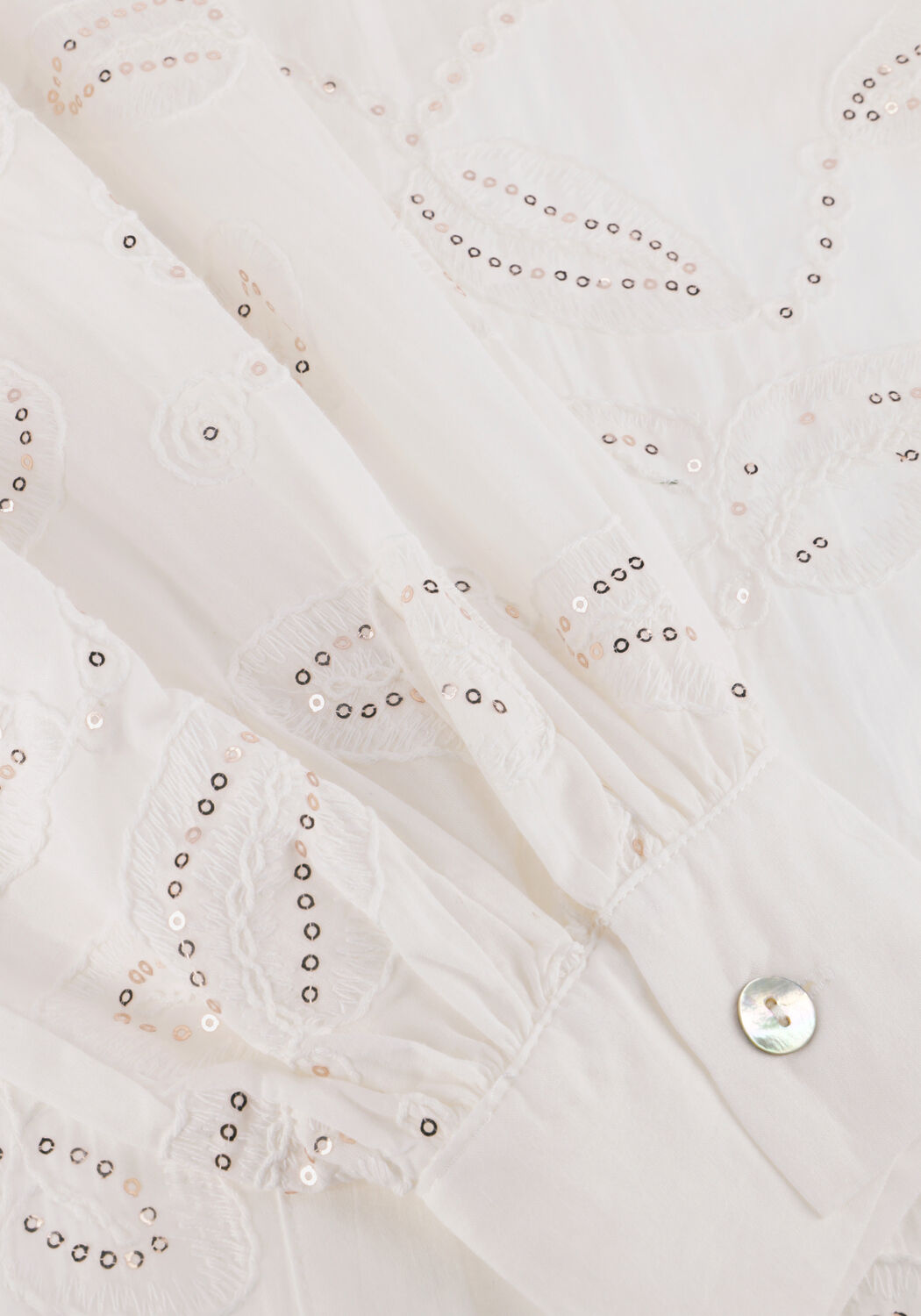 NUKUS MILANOVA BLOUSE Blouses en blanc - large