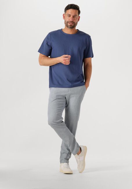 SELECTED HOMME T-shirt SLHJOSEPH PIQUE SS O-NECK TEE en bleu - large