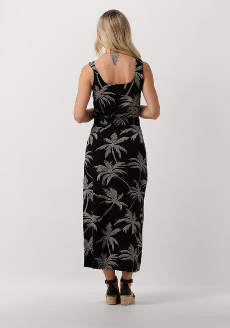 JANSEN AMSTERDAM Haut VP363 JERSEY PRINTED SLEEVELES SINGLET WITH SQUARE NECKLINE en noir - large