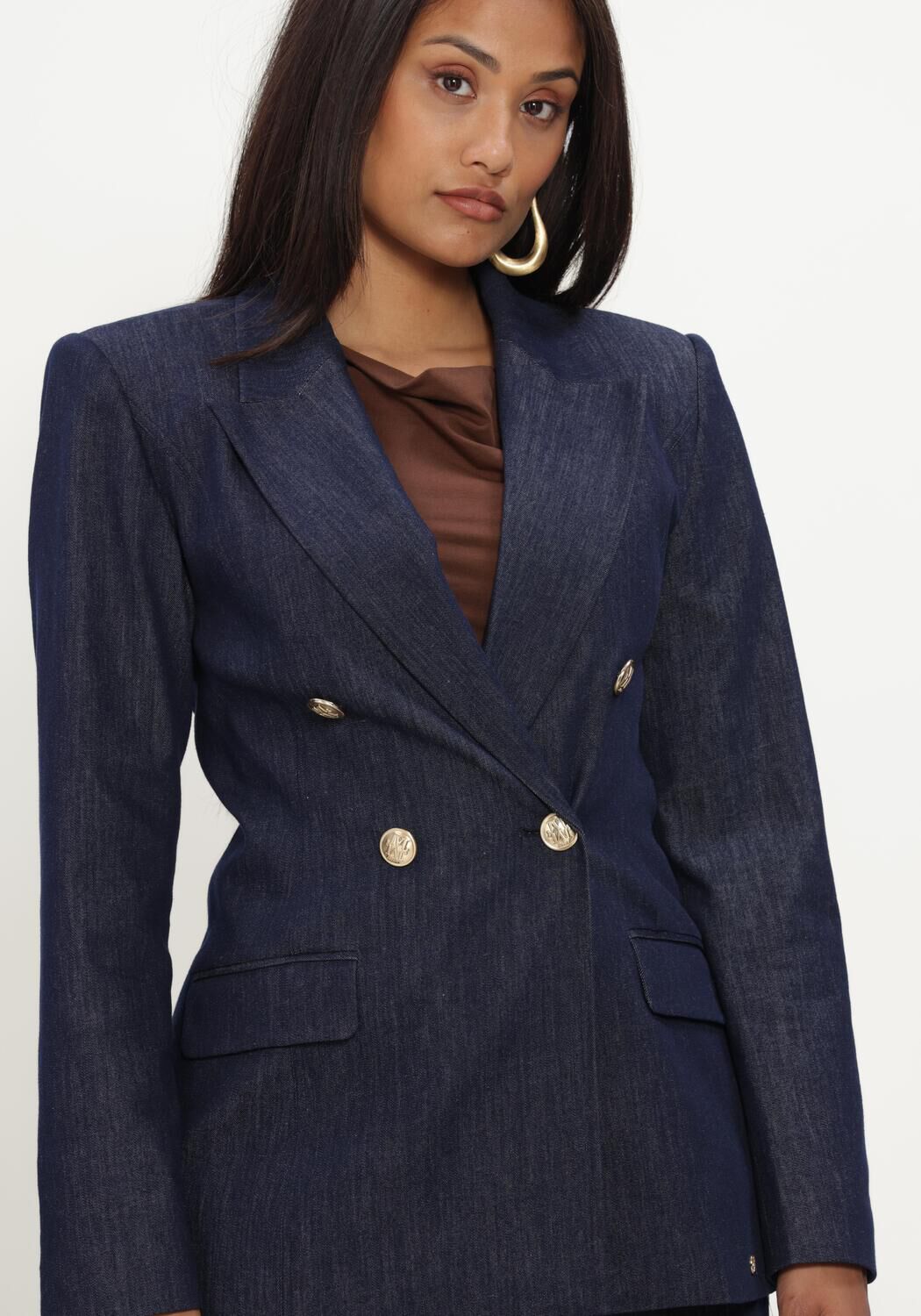 Donkerblauwe JOSH V Blazer BLUEBELL BLAZERS - large