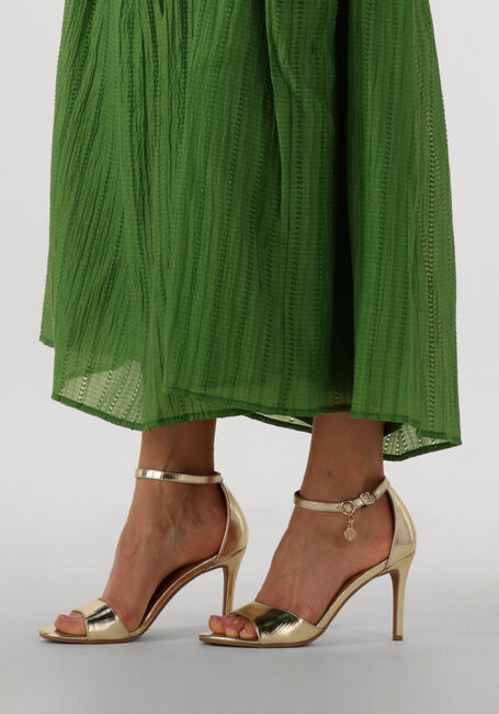 MEXX Sandales à talons LEYLA PAISLEY en or - large