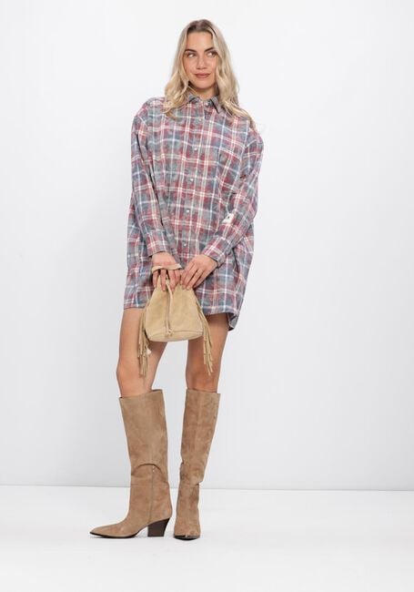 Multi ALIX THE LABEL Jurken LADIES WOVEN CHECKED DRESS - large