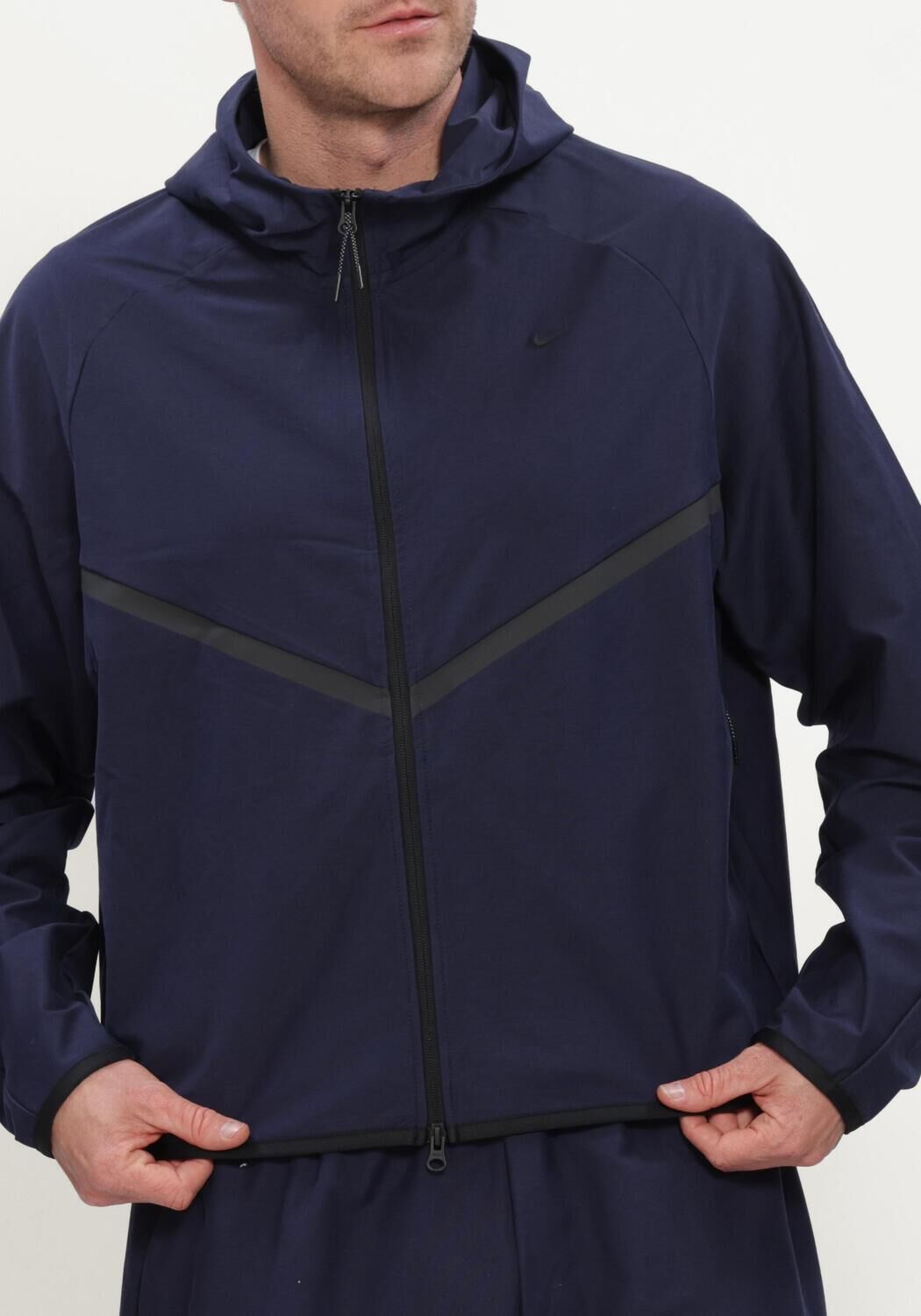 Donkerblauwe NIKE Sportvesten NIKE SPORTSWEAR TECH - large