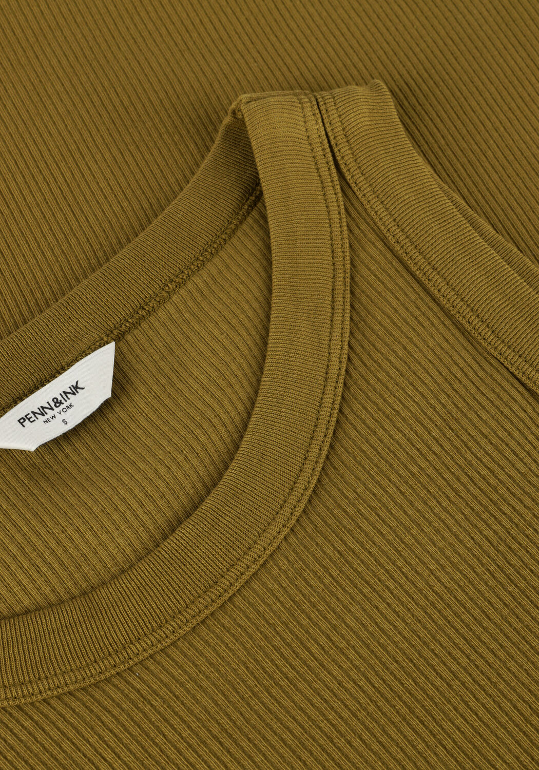 Groene PENN & INK Top SINGLET - large