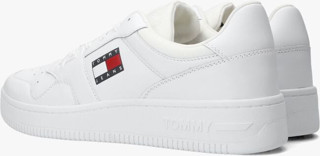 Witte TOMMY JEANS Lage sneakers TOMMY JEANS RETRO BASKET - large
