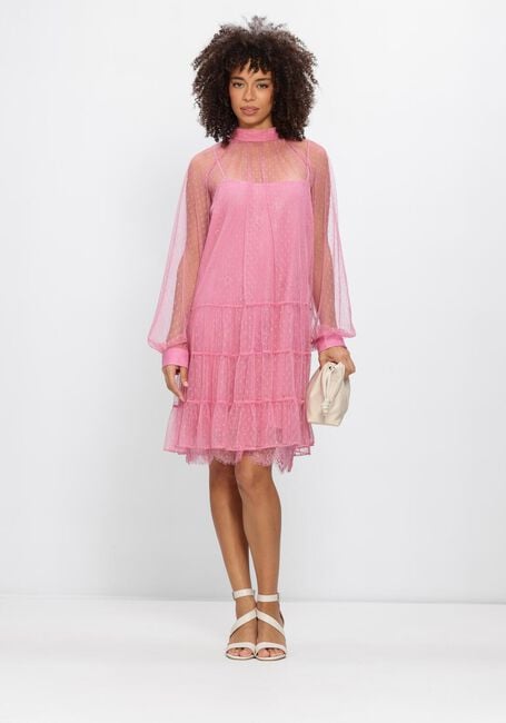 Roze TWINSET MILANO Mini jurk 261TP2771 - large