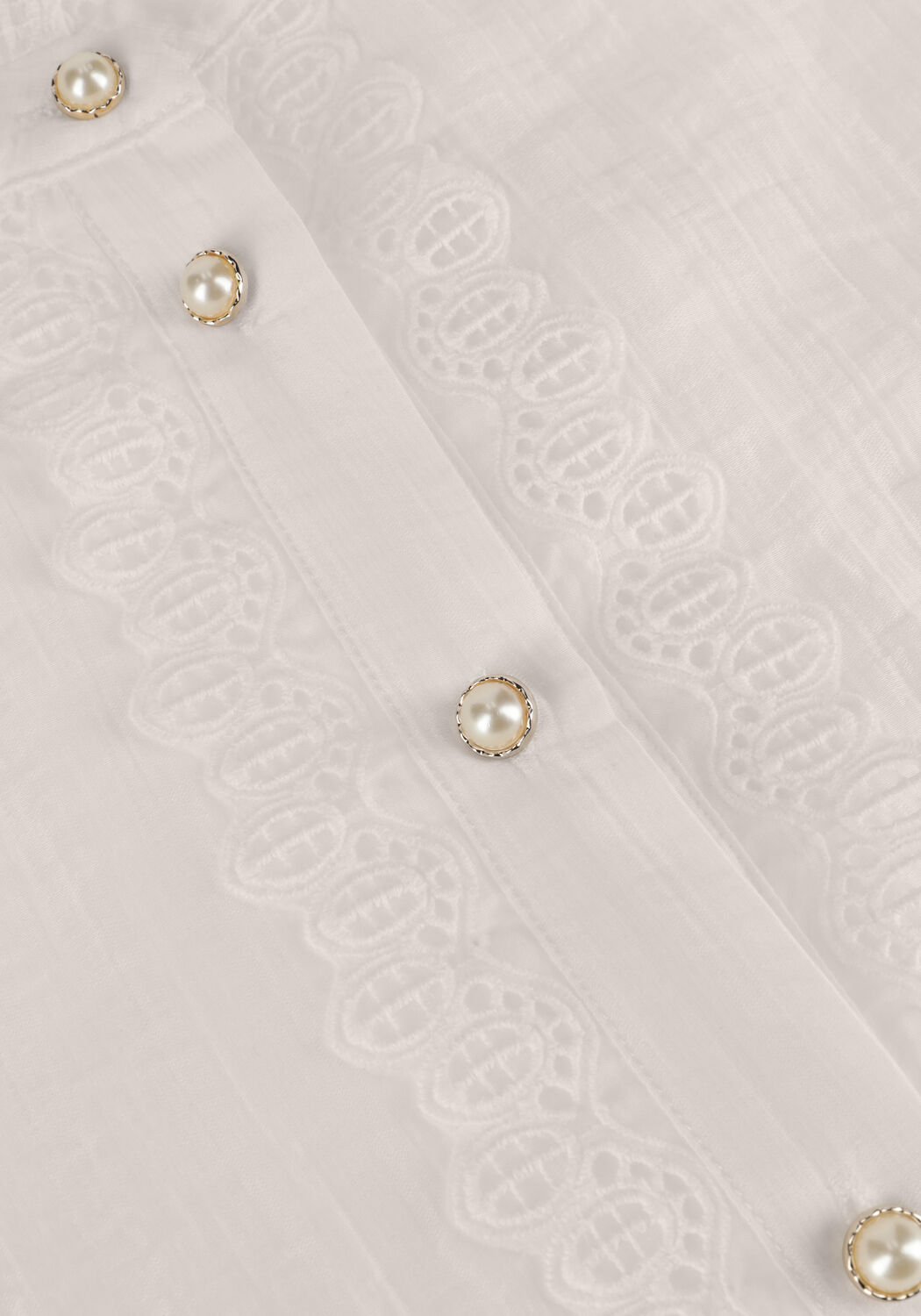 CO'COUTURE ANGIE ANGLAISE SHIRT Blouses en blanc - large