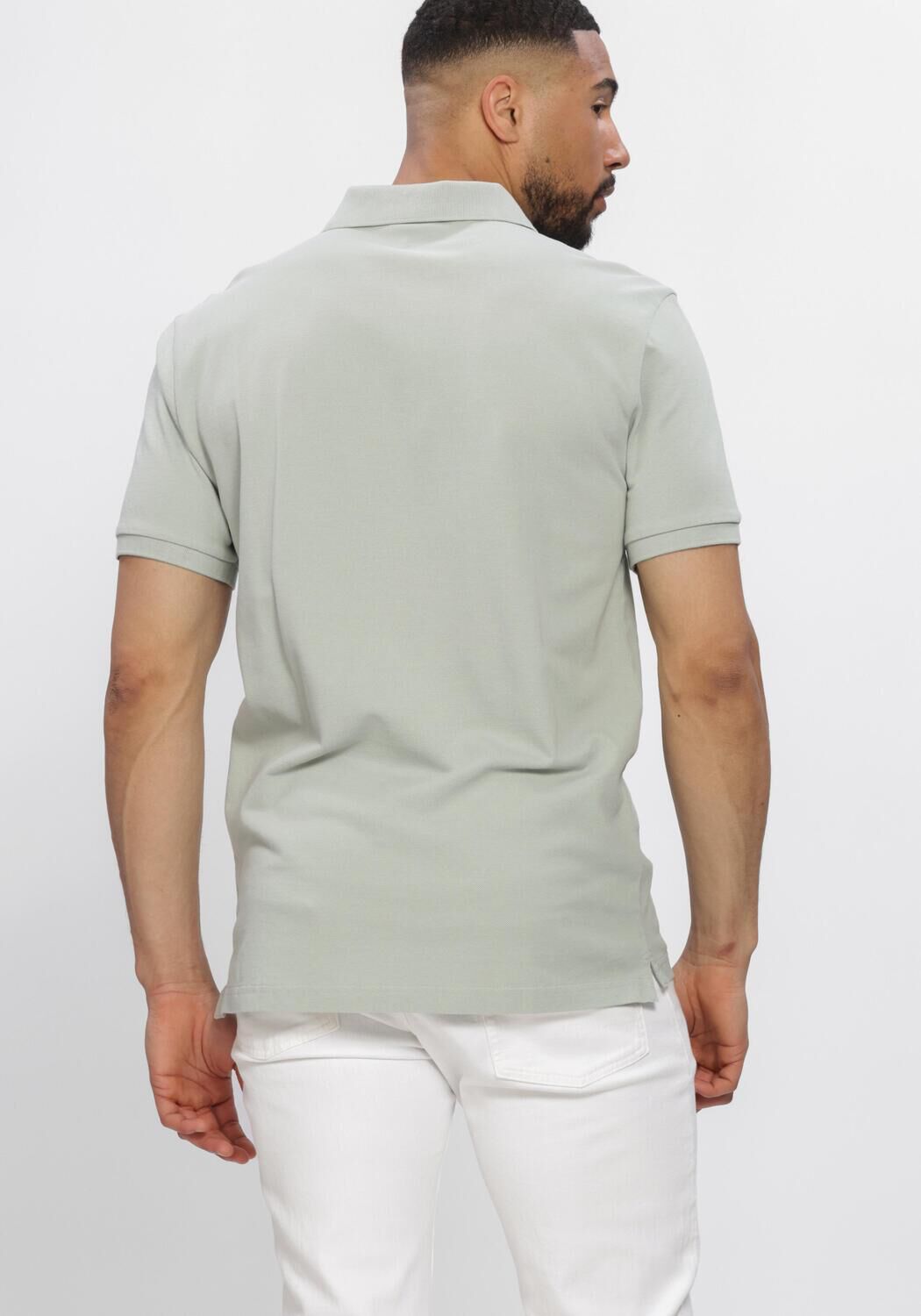 PROFUOMO Polo POLO SS BASIS PIQUE en vert - large