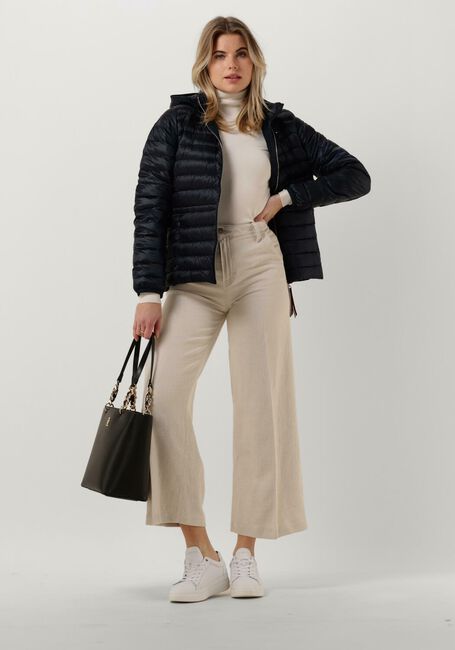 Donkerblauwe TOMMY HILFIGER Gewatteerde jas FEMININE LW DOWN JACKET - large